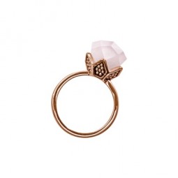 Magic Stones Ring - Rosenquarz - Gr. 58