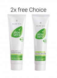 Aloe Vera Zahnpflege 2er-Set (Freie Wahl)