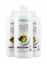 Aloe Vera Drinking Gel Açaí Pro Summer 3er Set