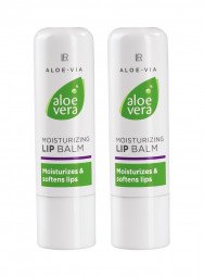 Aloe Vera Feuchtigkeitsspendender Lippenpflegestift 2er Set
